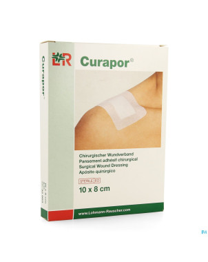 Curapor pans chirurg. sterile  10cmx 8cm   5 32903