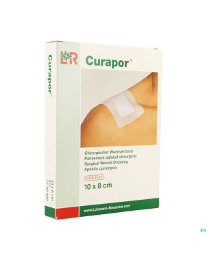 Curapor pans chirurg. sterile  10cmx 8cm   5 32903