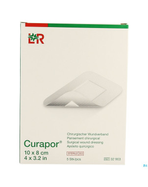 Curapor pans chirurg. sterile  10cmx 8cm   5 32903