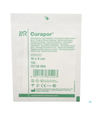 Curapor pans chirurg. sterile  10cmx 8cm   5 32903