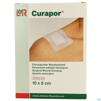 Curapor pans chirurg. sterile  10cmx 8cm   5 32903