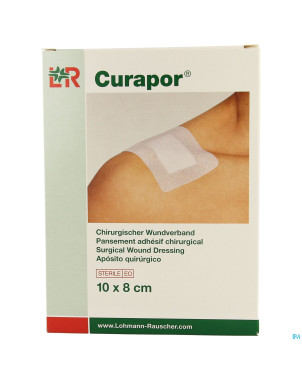 Curapor pans chirurg. sterile  10cmx 8cm   5 32903