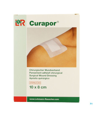 Curapor pans chirurg. sterile  10cmx 8cm   5 32903
