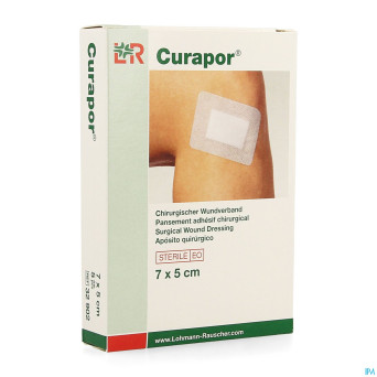 Curapor pans chirurg. sterile   7cmx 5cm   5 32902