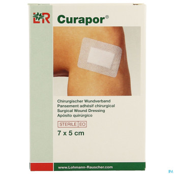 Curapor pans chirurg. sterile   7cmx 5cm   5 32902