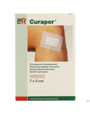 Curapor pans chirurg. sterile   7cmx 5cm   5 32902