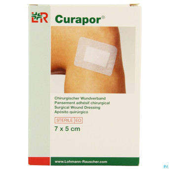 Curapor pans chirurg. sterile   7cmx 5cm   5 32902