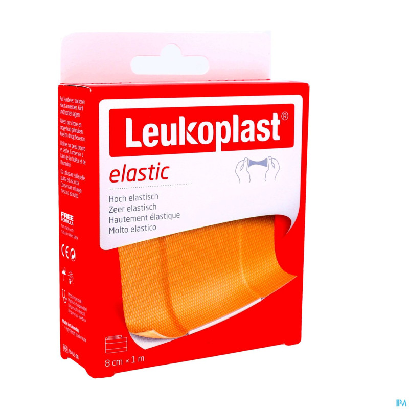Leukoplast elastic 8cmx1m    1 7321904