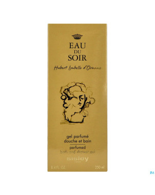 Sisley gel douche et bain eau du soir    250ml