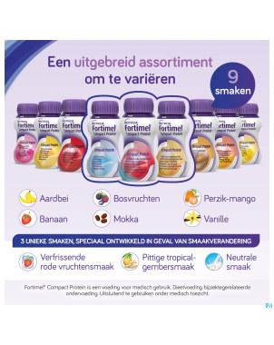 Fortimel compact protein mix multipack 8x125ml