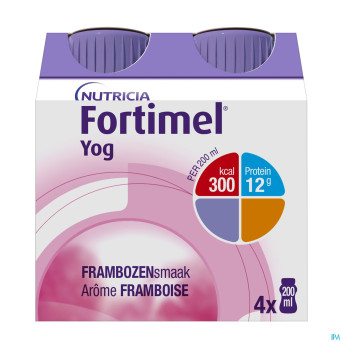 Fortimel yog framboise    4x200ml