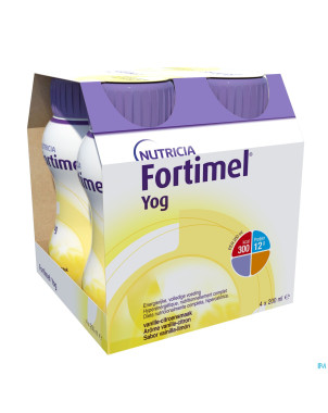 Fortimel yog vanille-citron  4x200ml