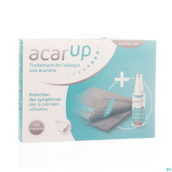 Acar up acarien kit uno 1 textile + vapo 100ml