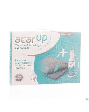 Acar up acarien kit uno 1 textile + vapo 100ml