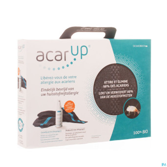 Acar up acarien kit uno 1 textile + vapo 100ml