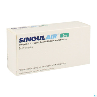 Singulair  5mg comp a croquer 98 pip