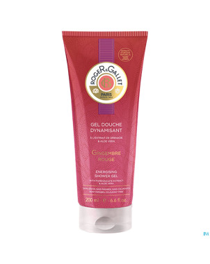 Roger&gallet gingembre rouge gel douche tube 200ml