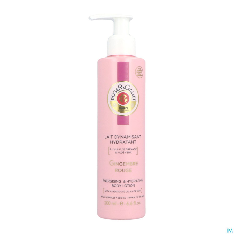Roger&gallet gingembre rouge sorbet lt corps 200ml