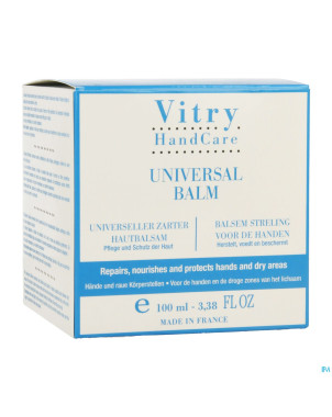 Vitry baume caresse mains pot 100ml