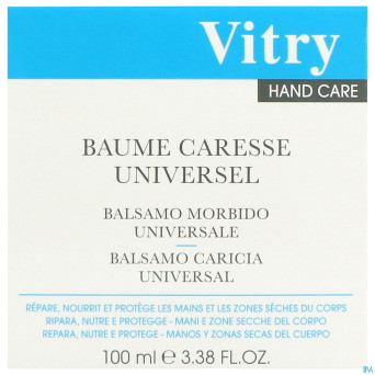 Vitry baume caresse mains pot 100ml