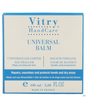 Vitry baume caresse mains pot 100ml