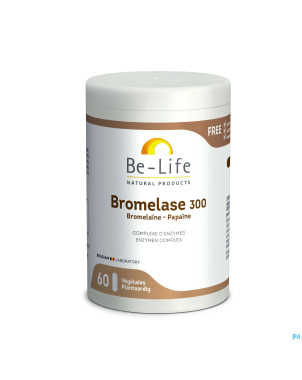 Bromelase 300 be life    pot gel  60