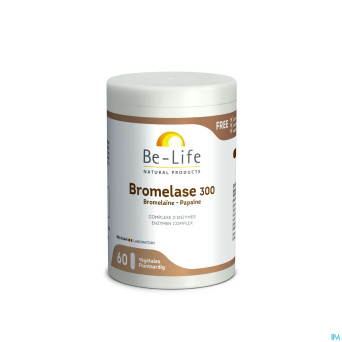 Bromelase 300 be life    pot gel  60
