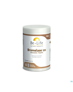 Bromelase 300 be life    pot gel  60