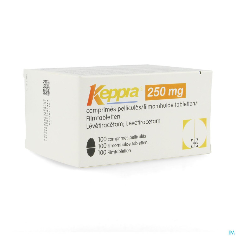 Keppra  250mg pi pharma comp pell 100x 250mg pip
