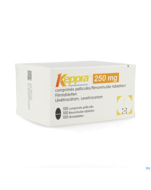 Keppra  250mg pi pharma comp pell 100x 250mg pip