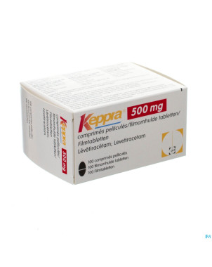 Keppra  500mg pi pharma comp pell 100x 500mg pip