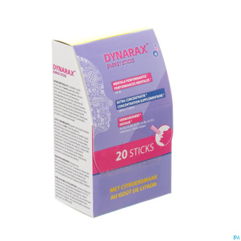 Dynarax energy sticks 20