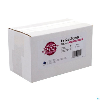 Pro-cal shot fraise    6x120ml