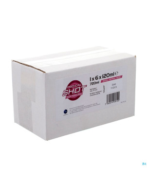 Pro-cal shot fraise    6x120ml