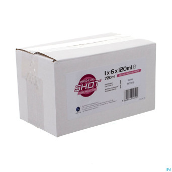 Pro-cal shot neutre    6x120ml