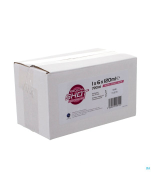 Pro-cal shot neutre    6x120ml