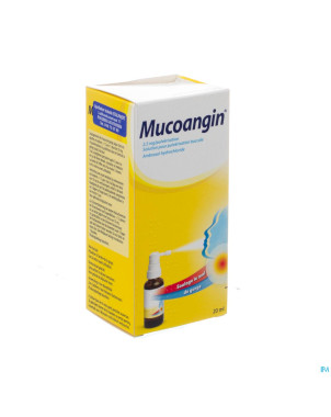 Mucoangin 2,5 mg pulv sol pulv buccale 20 ml