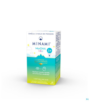 Minami mor dha mini    pot softgels  60