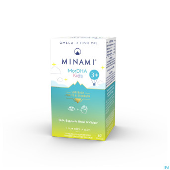Minami mor dha mini    pot softgels  60