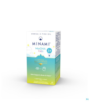 Minami mor dha mini    pot softgels  60