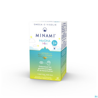 Minami mor dha mini    pot softgels  60