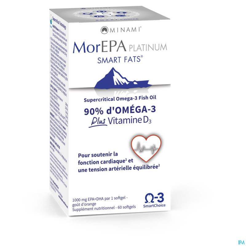 Morepa smart fats platinum softgel 60