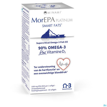 Morepa smart fats platinum softgel 60