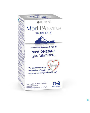Morepa smart fats platinum softgel 60