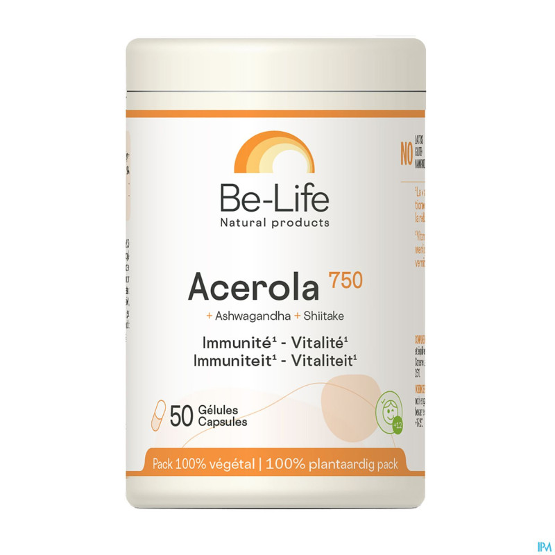 Acerola 750 be life    pot gel  50