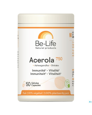Acerola 750 be life    pot gel  50