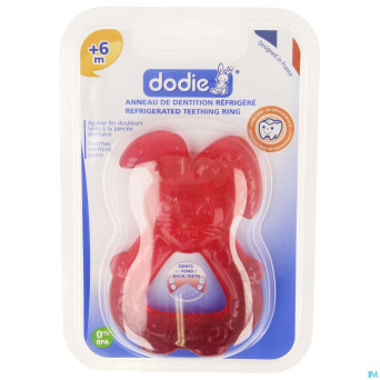 Dodie anneau dentition refrigere lapin rose