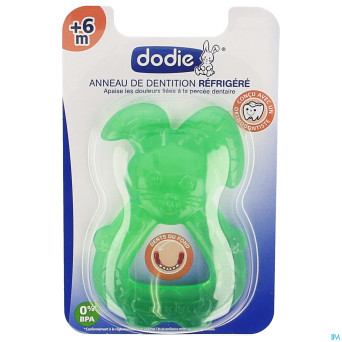 Dodie anneau dentition refrigere lapin vert