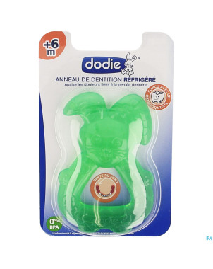Dodie anneau dentition refrigere lapin vert