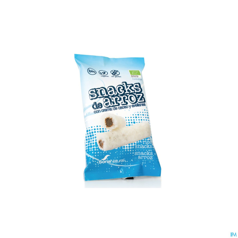 Soria snack riz chocolat-noisette    6x 3x8g